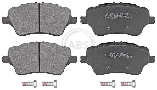 Brake Pad Set, disc brake 37956
