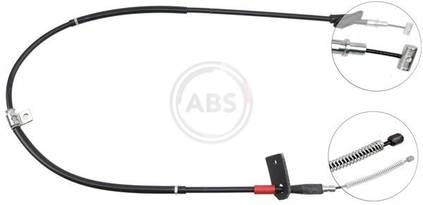 Cable Pull, parking brake K18748