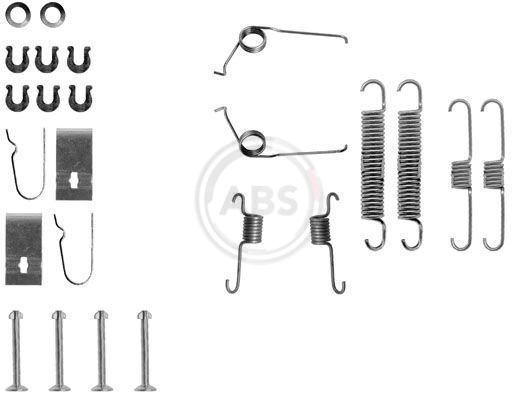 Accessory Kit, brake shoes 0693Q