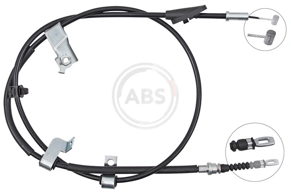Cable Pull, parking brake K10070