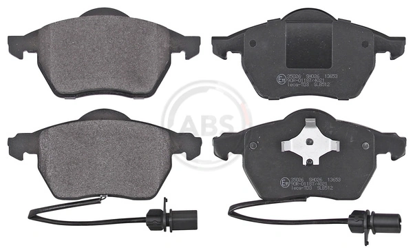 Brake Pad Set, disc brake 35026