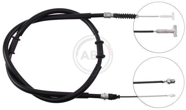 Cable Pull, parking brake K11696