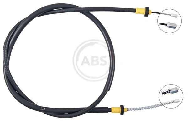 Cable Pull, parking brake K14151
