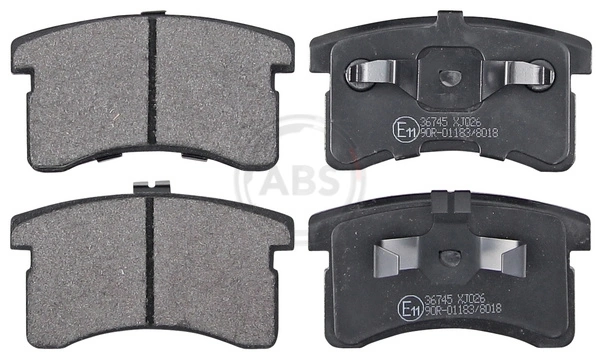 Brake Pad Set, disc brake 36745