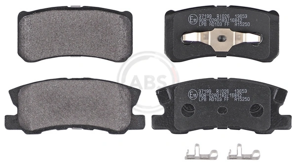 Brake Pad Set, disc brake 37199