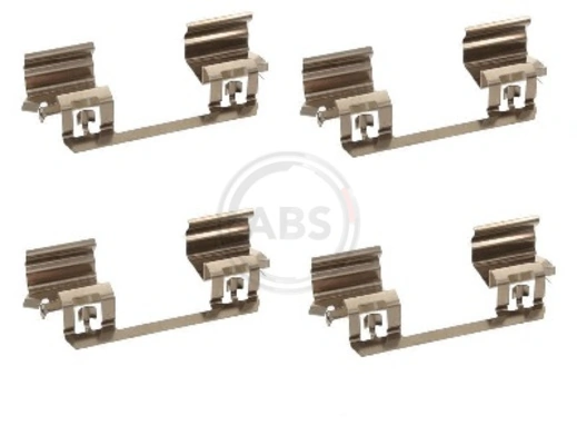 Accessory Kit, disc brake pad 1234Q