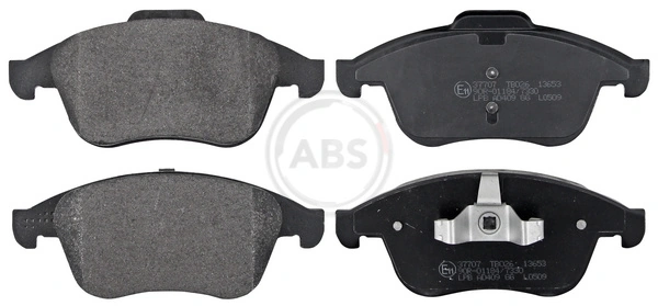 Brake Pad Set, disc brake 37707