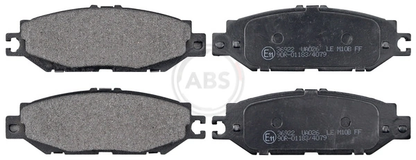 Brake Pad Set, disc brake 36922