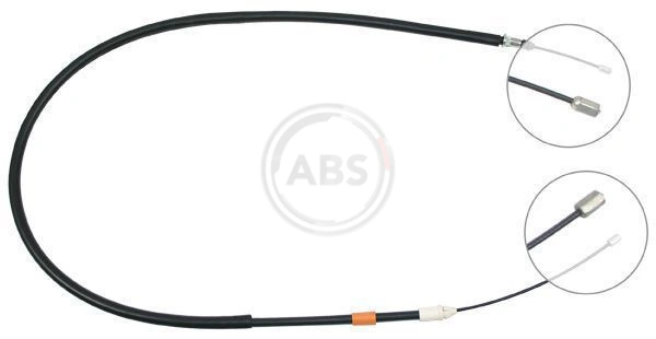 Cable Pull, parking brake K19157