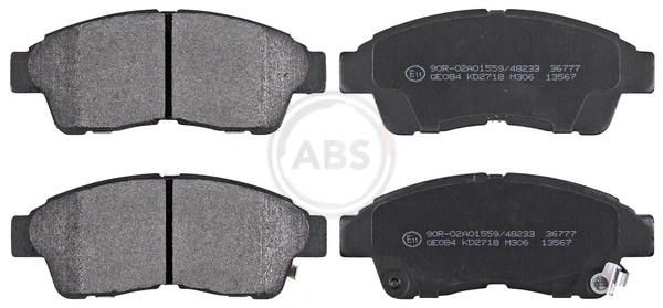 Brake Pad Set, disc brake 36777