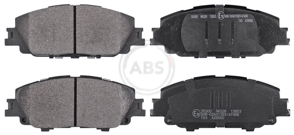 Brake Pad Set, disc brake 35300