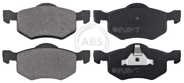 Brake Pad Set, disc brake 37255