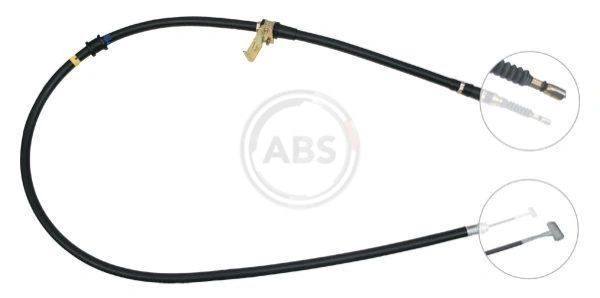 Cable Pull, parking brake K15857