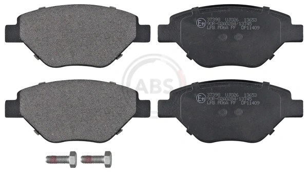 Brake Pad Set, disc brake 37398