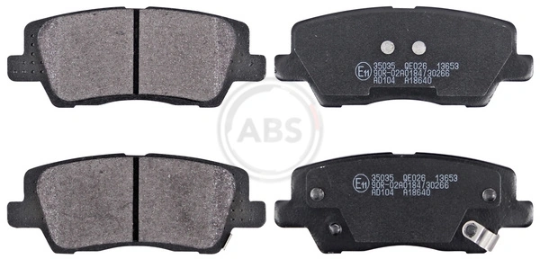 Brake Pad Set, disc brake 35035