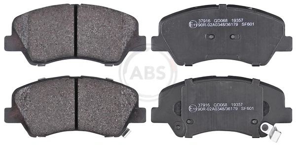 Brake Pad Set, disc brake 37916