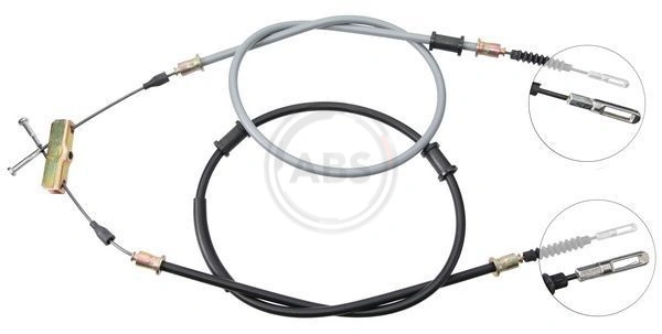 Cable Pull, parking brake K11305