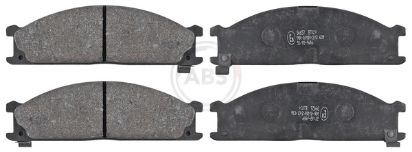 Brake Pad Set, disc brake 36657