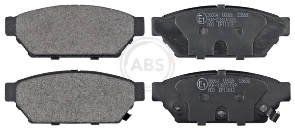 Brake Pad Set, disc brake 36864