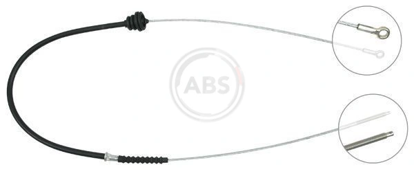 Cable Pull, parking brake K10801
