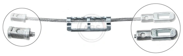 Cable Pull, parking brake K12096