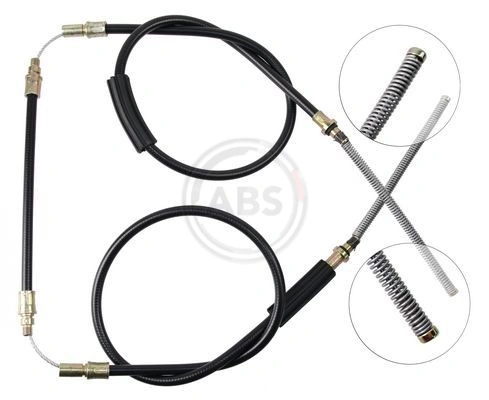 Cable Pull, parking brake K10865