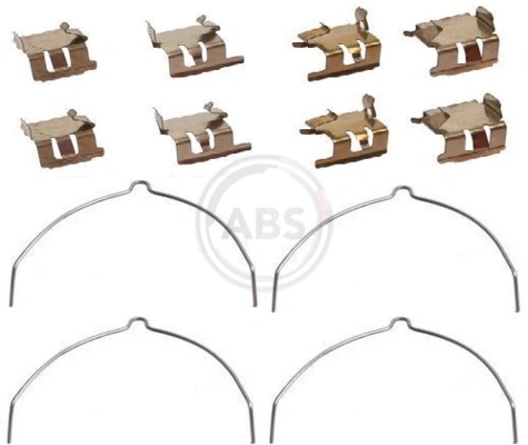 Accessory Kit, disc brake pad 1289Q