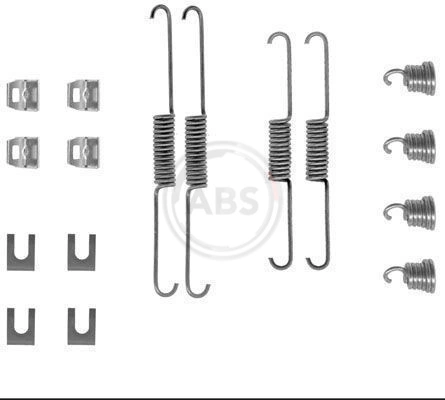 Accessory Kit, brake shoes 0553Q