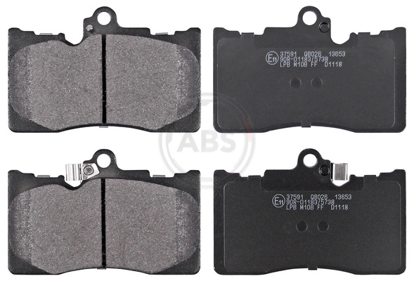 Brake Pad Set, disc brake 37591