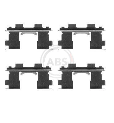 Accessory Kit, disc brake pad 1253Q