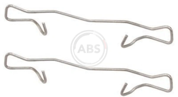 Accessory Kit, disc brake pad 1755Q