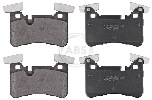 Brake Pad Set, disc brake 37812