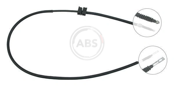 Cable Pull, parking brake K13268