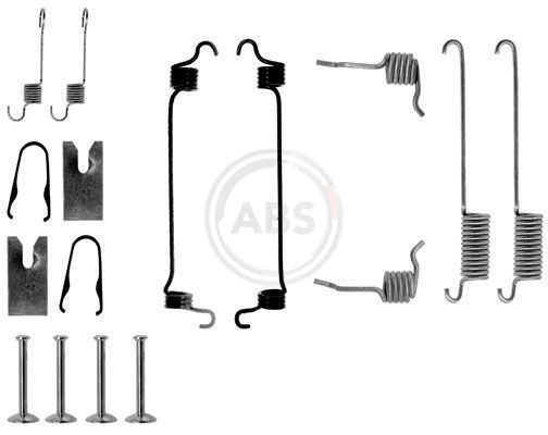 Accessory Kit, brake shoes 0751Q