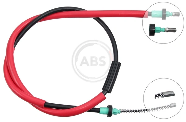 Cable Pull, parking brake K13885