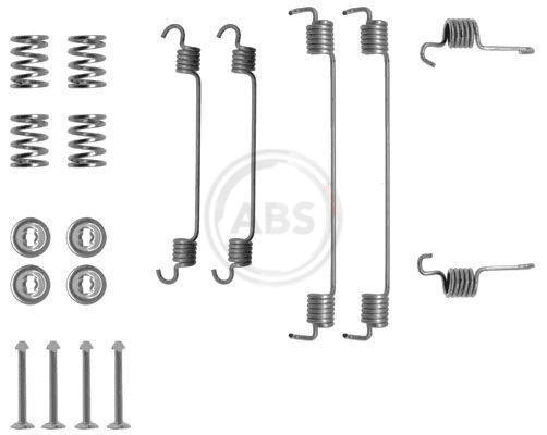 Accessory Kit, brake shoes 0784Q