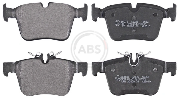 Brake Pad Set, disc brake 35073
