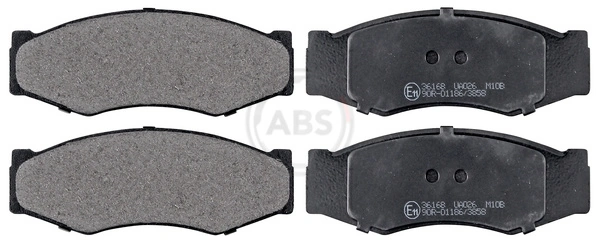 Brake Pad Set, disc brake 36168