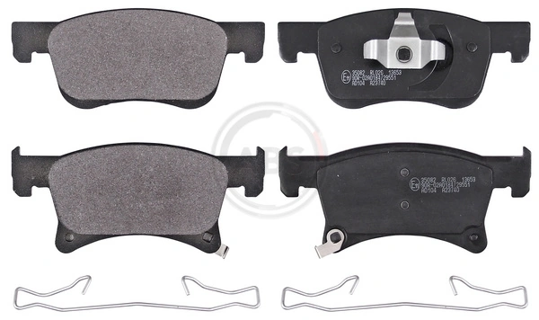 Brake Pad Set, disc brake 35082