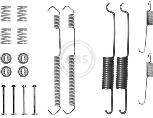 Accessory Kit, brake shoes 0691Q