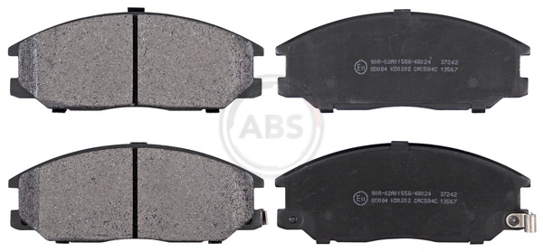 Brake Pad Set, disc brake 37242