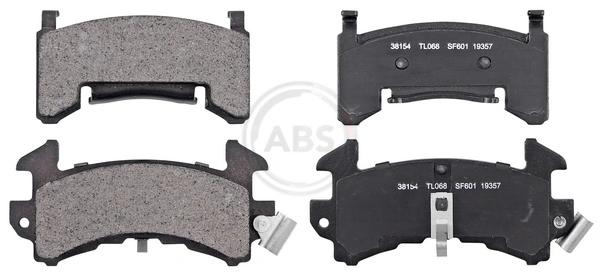Brake Pad Set, disc brake 38154