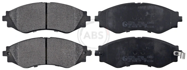 Brake Pad Set, disc brake 37526