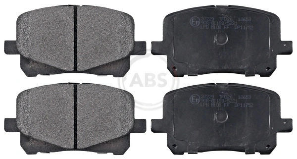 Brake Pad Set, disc brake 37229