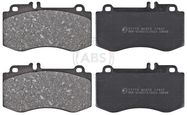 Brake Pad Set, disc brake 37778