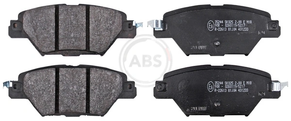 Brake Pad Set, disc brake 35244