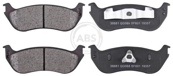Brake Pad Set, disc brake 38881