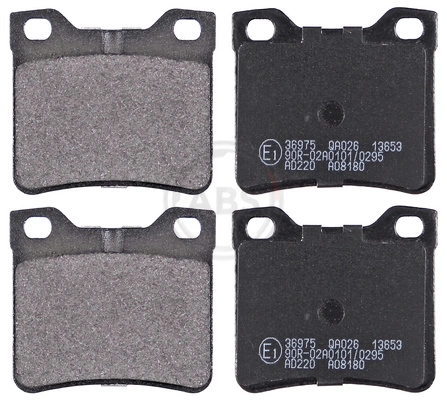 Brake Pad Set, disc brake 36975