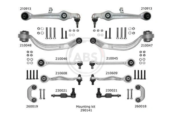 Repair Kit, control arm SMARTKIT 219902