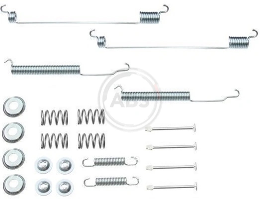 Accessory Kit, brake shoes 0843Q